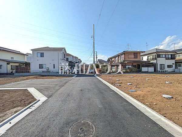 接道状況および現場風景　【国分寺市並木町2丁目】