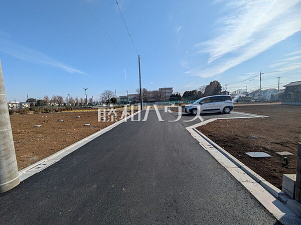 接道状況および現場風景　【国分寺市並木町2丁目】