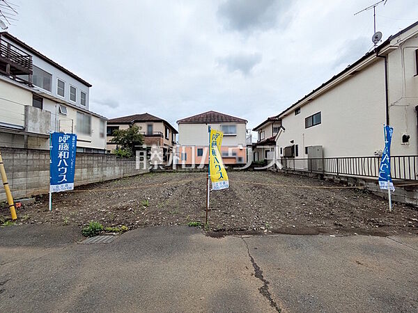 接道状況および現場風景　【立川市砂川町2丁目】