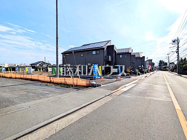 接道状況および現場風景　【立川市栄町2丁目】