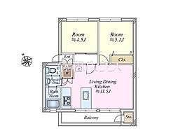 多摩川住宅ハ-14号棟