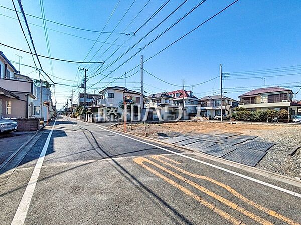 接道状況および現場風景　【武蔵村山市大南2丁目】