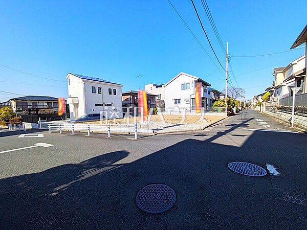 接道状況および現場風景　【八王子市北野台1丁目】