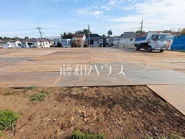 現場風景　【東村山市恩多町1丁目】 思い描くライフスタイルを自由にカタチにする自由設計分譲地