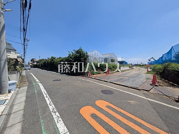 接道状況および現場風景　【東村山市恩多町1丁目】