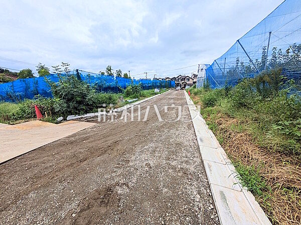 接道状況および現場風景　【東村山市恩多町1丁目】