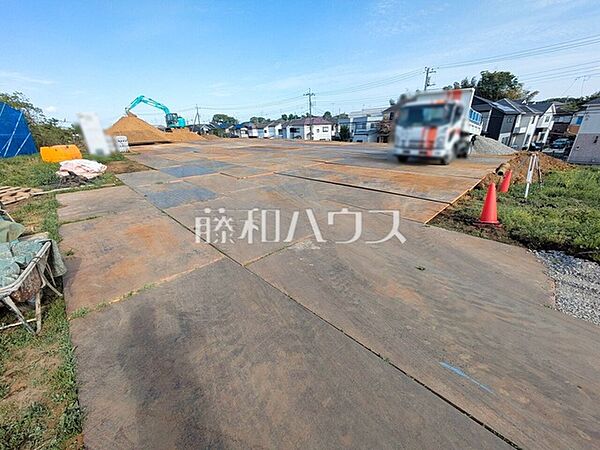 現場風景　【東村山市恩多町1丁目】 家族みんなで創る、楽しむ、自由設計分譲地！