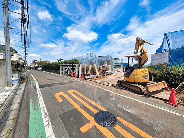 接道状況および現場風景　【東村山市恩多町1丁目】