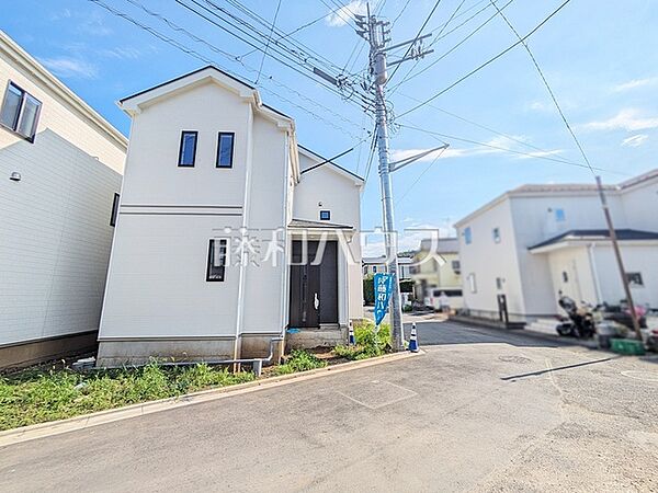 接道状況および現場風景　【八王子市弐分方町】