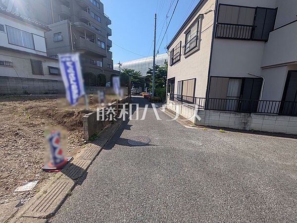 接道状況および現場風景　【練馬区大泉学園町1丁目】