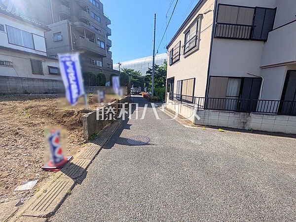 接道状況および現場風景　【練馬区大泉学園町1丁目】