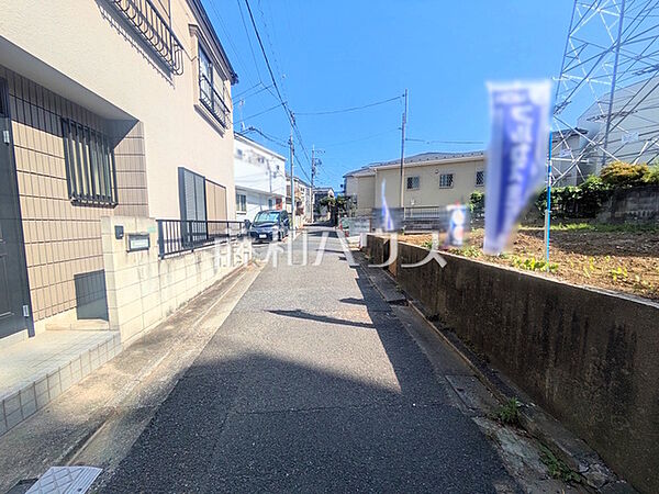 接道状況および現場風景　【練馬区大泉学園町1丁目】