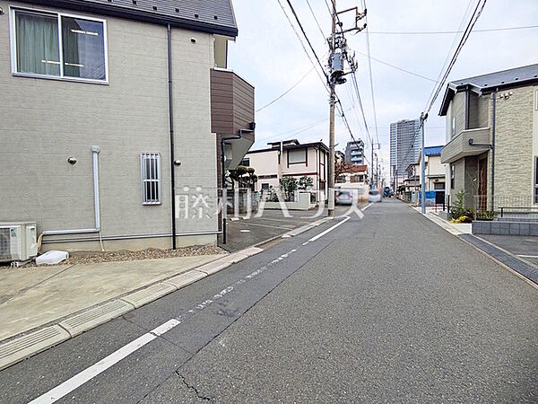 接道状況および現場風景　【小平市小川西町3丁目】