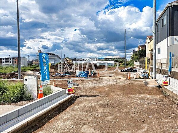 現場風景【小平市花小金井3丁目】物件や諸費用の事など、地域密着の当社へお問い合わせください！