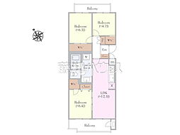 みずほ台団地　6-1号棟