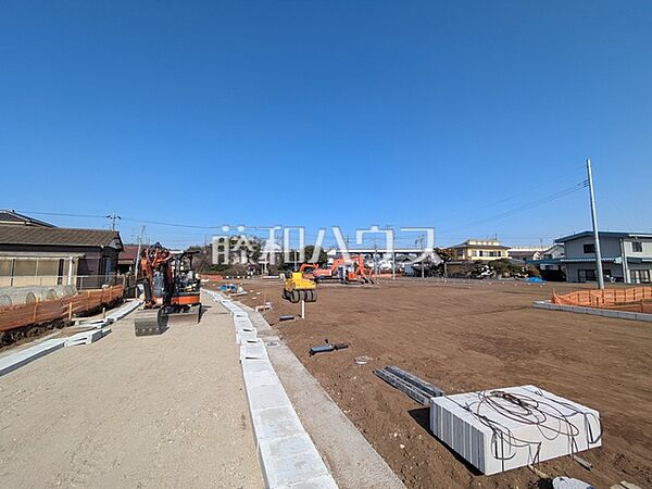 接道状況および現場風景　【清瀬市下宿2丁目】