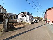 接道状況および現場風景　【八王子市元八王子町3丁目】