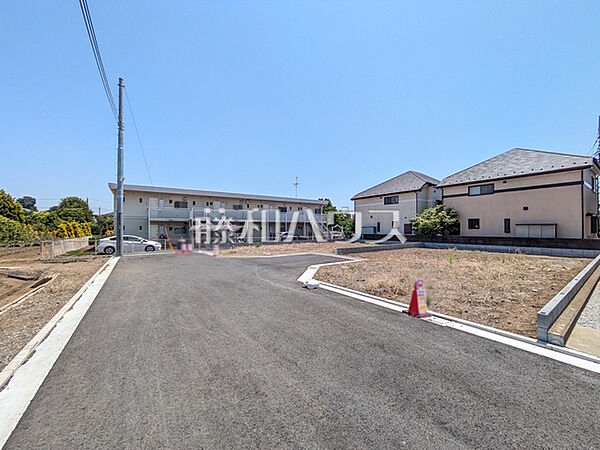 接道状況および現場風景　【立川市柏町2丁目】
