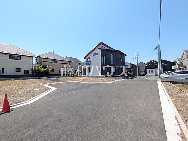 接道状況および現場風景　【立川市柏町2丁目】