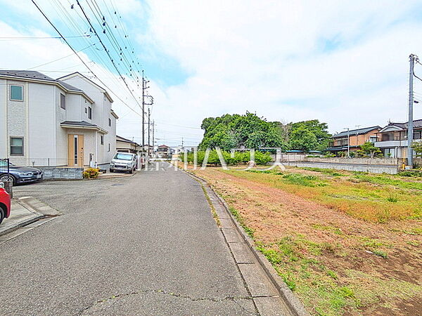 接道状況および現場風景　【昭島市上川原町1丁目】