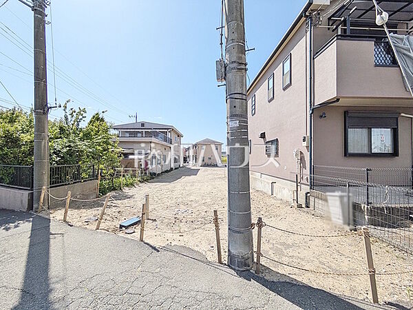 接道状況および現場風景　【稲城市押立】