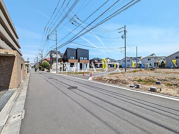 接道状況および現場風景　【小平市鈴木町1丁目】