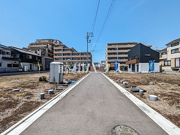 接道状況および現場風景　【小平市鈴木町1丁目】