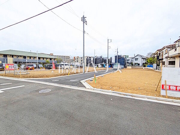 接道状況および現場風景　【東村山市栄町3丁目】