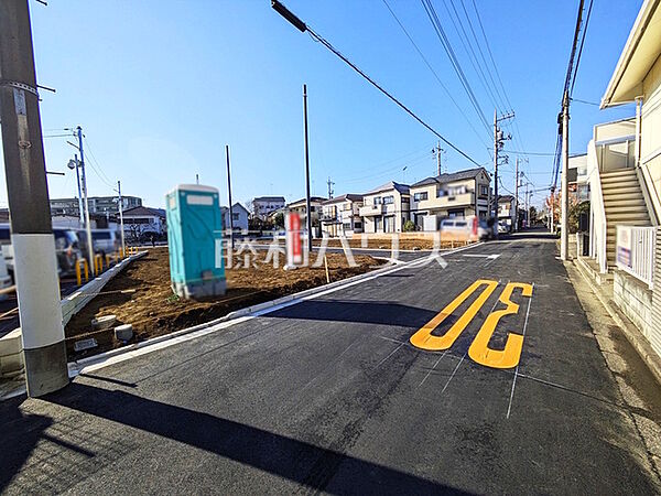 接道状況および現場風景　【東村山市栄町3丁目】