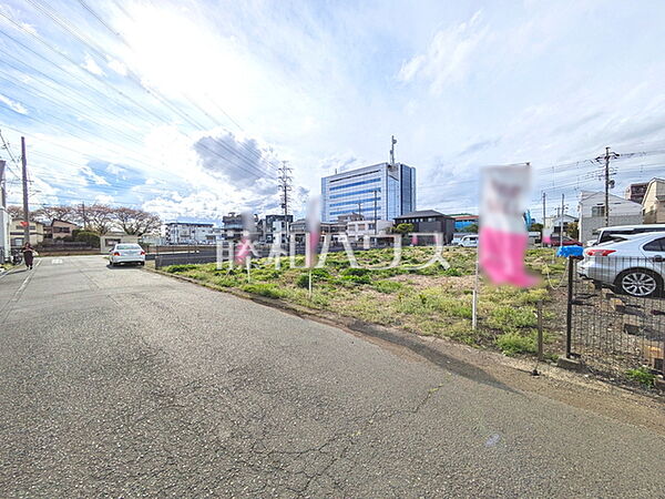 接道状況および現場風景　【日野市旭が丘2丁目】