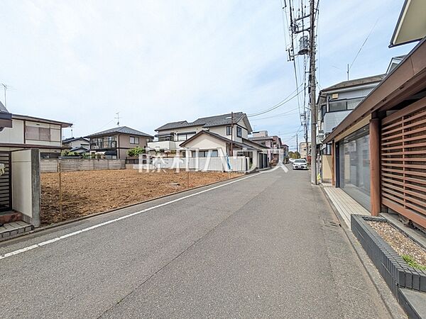 接道状況および現場風景　【国分寺市戸倉1丁目】