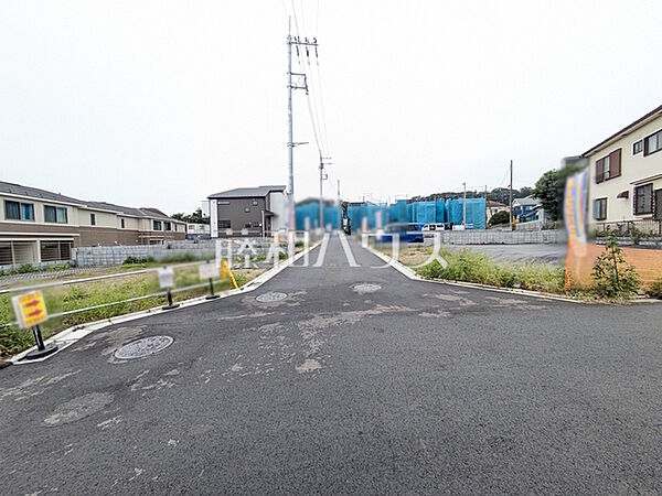 接道状況および現場風景　【八王子市小宮町】