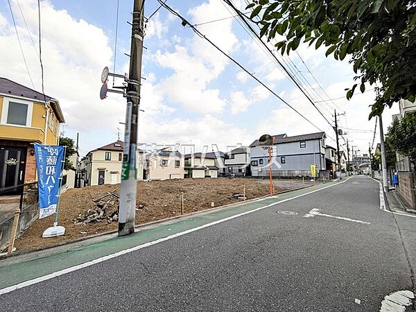 接道状況および現場風景　【練馬区下石神井2丁目】