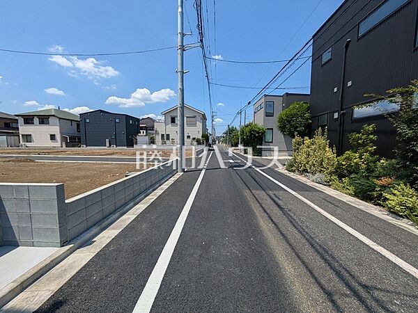 接道状況および現場風景　【練馬区大泉学園町6丁目】