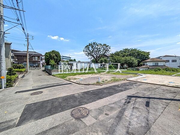 接道状況および現場風景　【昭島市田中町2丁目】
