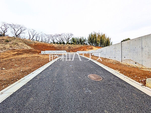 接道状況および現場風景　【八王子市中山】