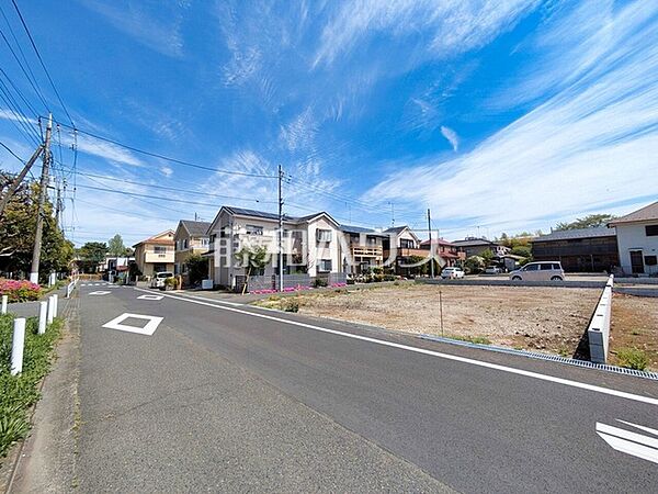 接道状況および現場風景　【日野市大坂上4丁目】