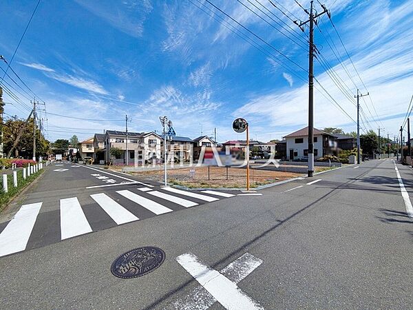 接道状況および現場風景　【日野市大坂上4丁目】