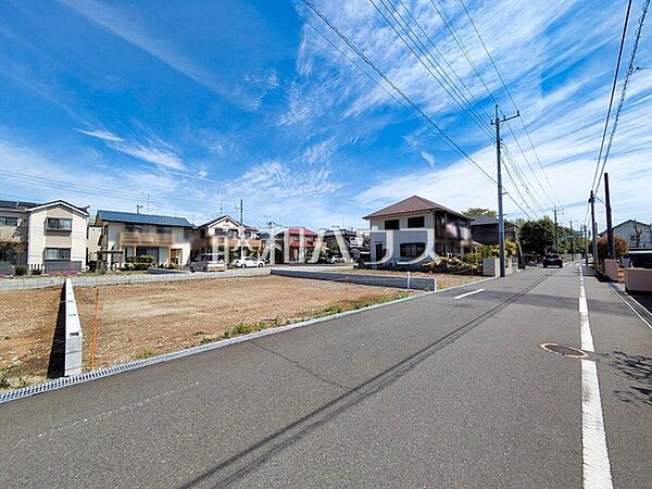 接道状況および現場風景　【日野市大坂上4丁目】
