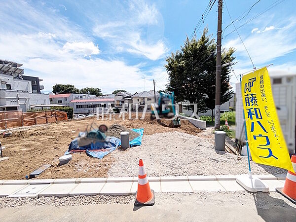 1号地　現地写真　【調布市西つつじケ丘4丁目】