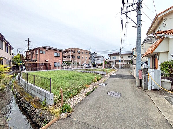 接道状況および現場風景　【立川市柴崎町1丁目】