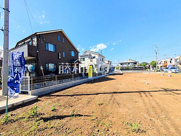 ≪現地外観≫参考プランをご用意いたしました。もちろんフリープランで建築可能！　　【府中市住吉町4丁目】