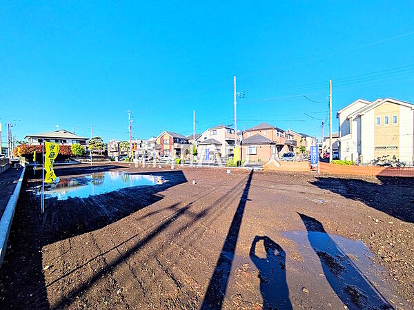 ≪現地外観≫参考プランをご用意いたしました。もちろんフリープランで建築可能！　　【府中市住吉町4丁目】