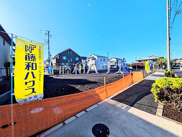 ≪現地外観≫家族構成や生活スタイルに合わせてセミオーダーで建築可能【府中市住吉町4丁目】