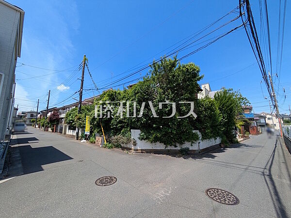 接道状況および現場風景　【練馬区西大泉町】