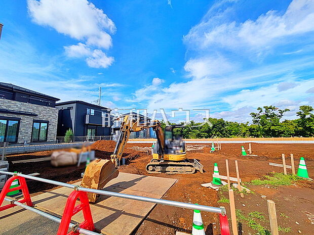 現場風景　【新座市片山3丁目】