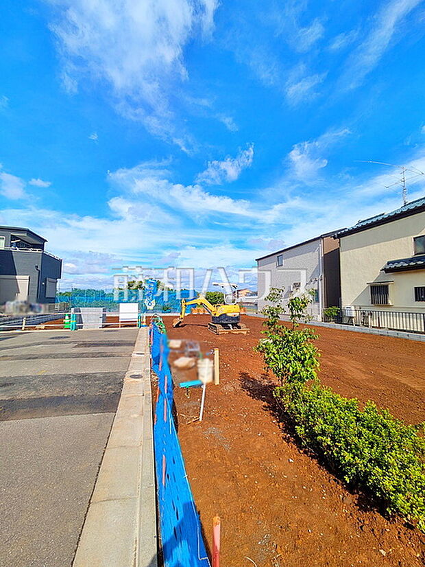 現場風景　【新座市片山3丁目】