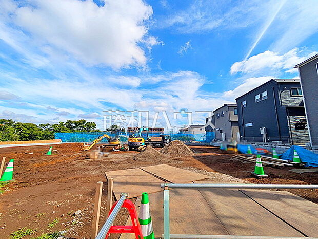 現場風景　【新座市片山3丁目】