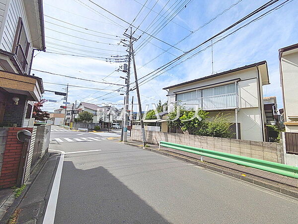 ≪接道状況（現況：古屋有）≫　【府中市是政1丁目】