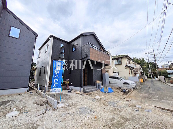 接道状況および現場風景　【小金井市中町1丁目】